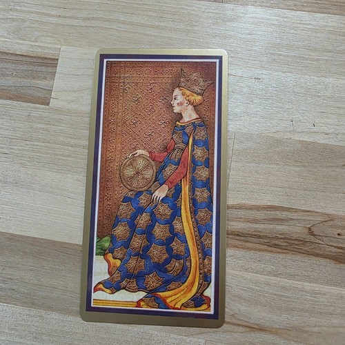 Regina delle monete mazzo - regina, monete~il