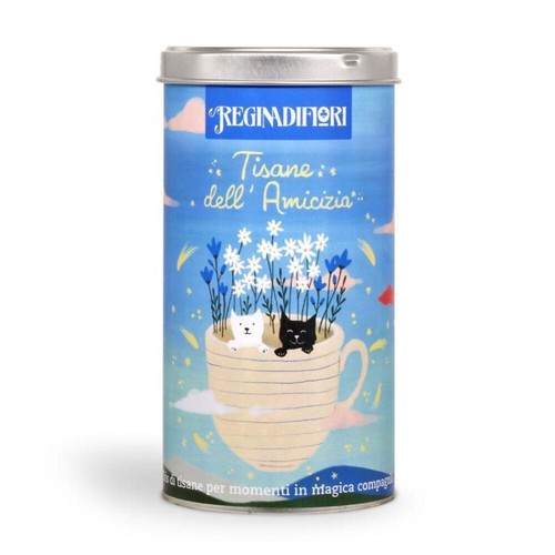 Regina fiori lattina tisane - di,